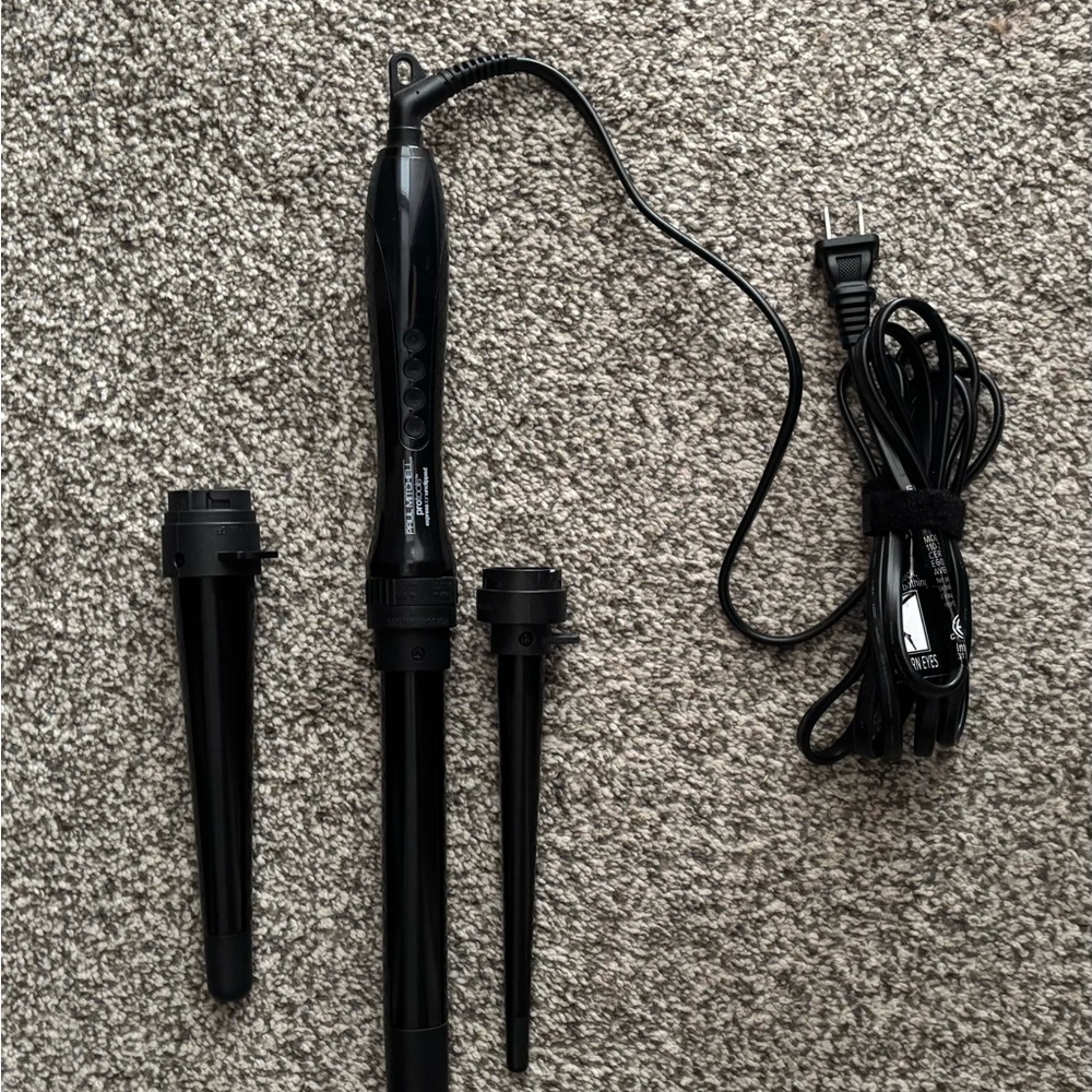 Paul Mitchell Black Curling Wand Set
